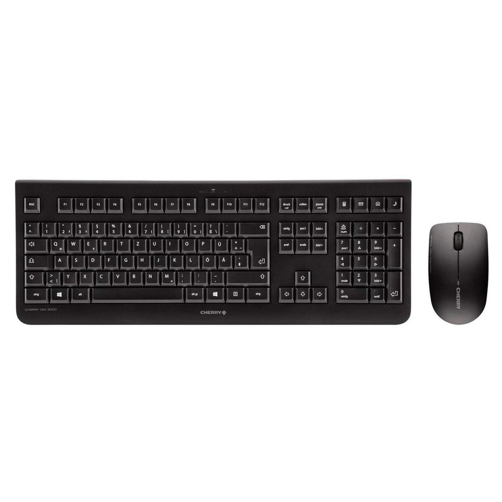 Keyboard Cherry JD-0710GB-2 Black Spanish Qwerty QWERTY Qwertz German Qwerty UK
