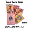 True Love Oracle English Card Set 36pcs Interactive Tabletop Game Mind-stimulating Copperplate Paper Material