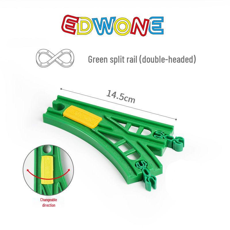Magnetic Wooden Train Bridge Blocks for Kids - Compatible with All Brands
