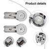 ABS Shower Holder Bath Hinge Brackets Long-lasting Shower Solution Precise Slope Dimensions ABS Chrome Plating Hinges
