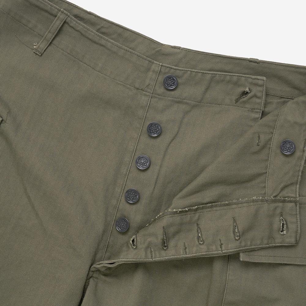 Waiemssielkeiwai Us M-43 Hbt Cargo Short Pants - Olive