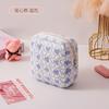 Heart Pattern Sanitary Pads Bag  Large Zipper Heart Style Cosmetic Makeup Bag Cute Portable Lipstick Makeup Case Organizer Bags