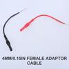 Upgrades Curved Back Probe Set 4mm Banana Plug Interfaces High Safety Standard 4mm Needle Probes for Auto Diagnostics