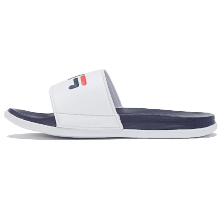 FILA Slicktender Quiet Slide Slippers Unisex White Blue 1SM00564_422 240