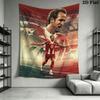 Harry Kane Legend  Wall Hanging Printed Fabric Blanket Decorative Tapestries for Bedroom Living Room Home Decor