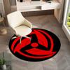 Famous cartoon NARUTO protagonist Uzumaki Naruto round carpet soft home decoration anti-slip door mat outdoor picnic mat carpet M2
