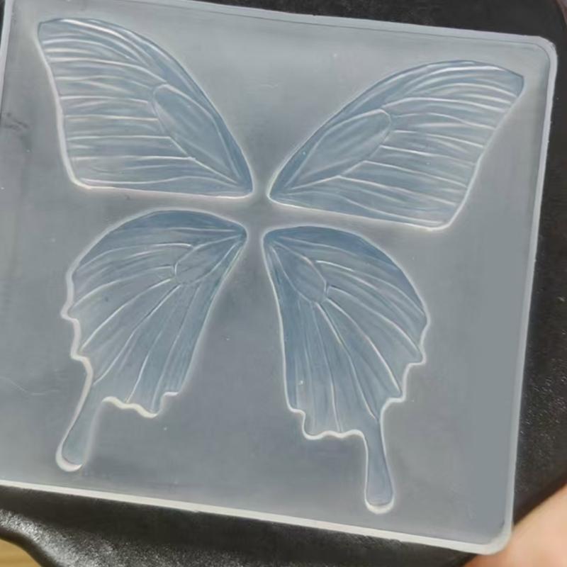Reusable Flexible Silicone Butterfly Mold Detailed Silicone Texture Design for Resin Art Projects and Handmade Gifts