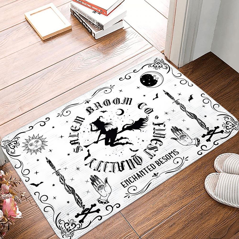 Halloween Themed Doormat Non-Slip Bedroom Kitchen Bathroom Entracne Rugs Living Room Washable Carpet