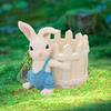 Cartoon Rabbit Plant Pots Decorative Flower Pots Resin Rabbit Planter Succulents