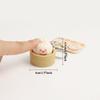 1-8PCS Cute Steamed Bun Squeeze Keychain Realistic Dimsum Design Soft Slow Rebound Decompression Fidget Stress Relief Toy