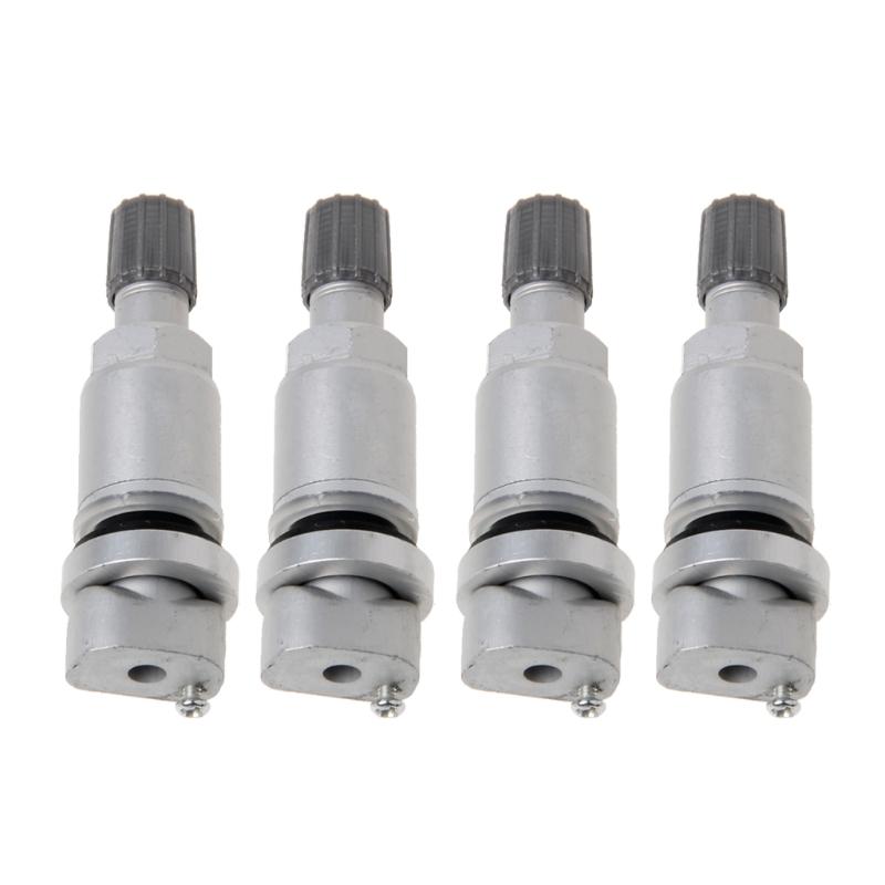 Q9QD 4Pcs Auto Tyre Pressure Sensor Valve TPMS Stem Repair Kit for Peugeot 407 407SW Tire Valve Stems Adapter