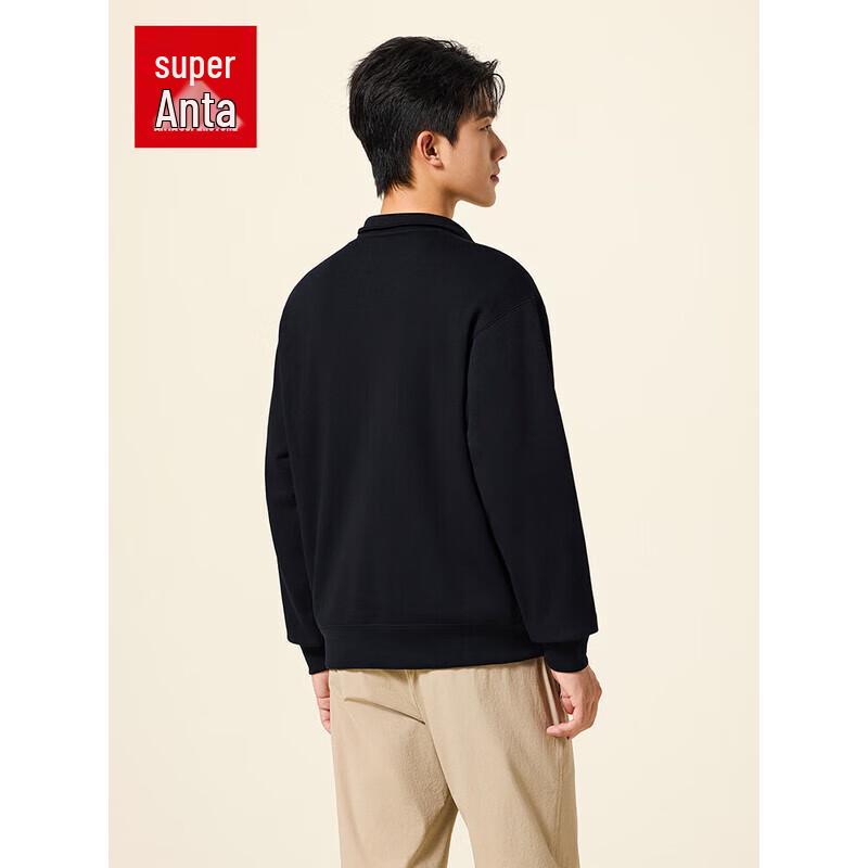 ANTA Men's Stand Collar Half-Zip SORONA Fleece Sweatshirt