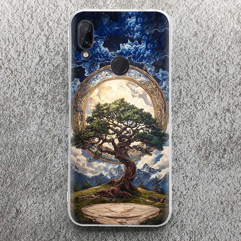

Tree of Life Space Soft Case for Xiaomi Redmi Note 10 9 9S 8 Pro 7 Phone Shell Mi 15 Ultra 14 12T 11T 10T 9T 12 11 Lite Redmi No Xiaomi 14