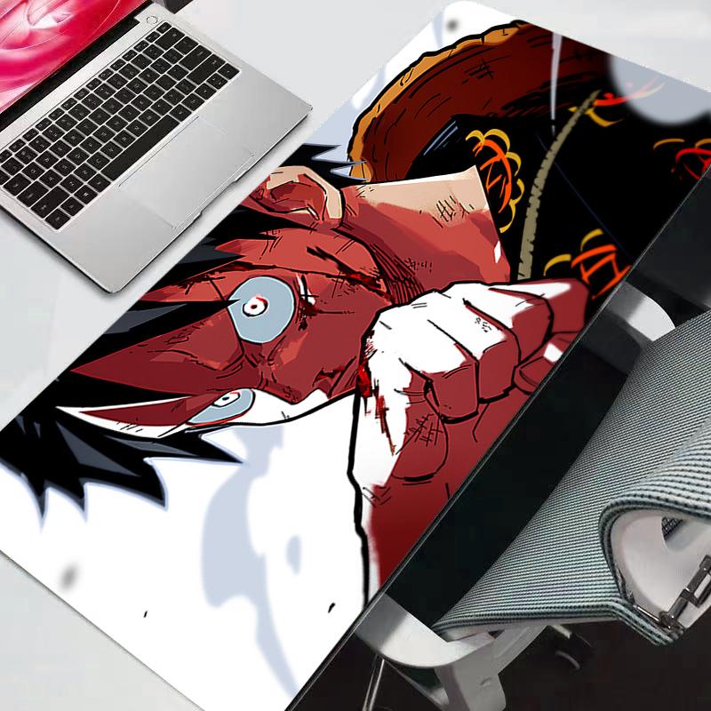 One Piece Mouse Pad Professional Esports Gamers Speed Pc Gaming Rubber Keyboard Notbook Desk Mat Mousepad Durable