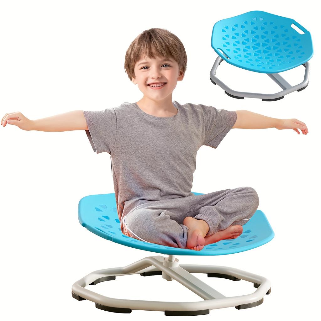 Kids Sensory Integration Training Equipment Children Balance Training Outdoor Toys New Design Swivel Seat Round Rotating Dish