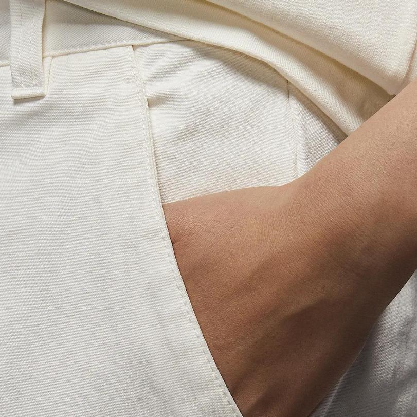 Jordan SS25 Solid Color Loose Comfortable Skin-Friendly Casual Shorts Women Shorts Beige HJ0091-133