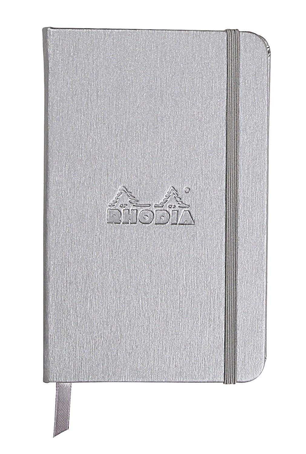 

RHODIA Notebook WEBNOTEBOOK A6 Horizontal Lines Silver cf118067