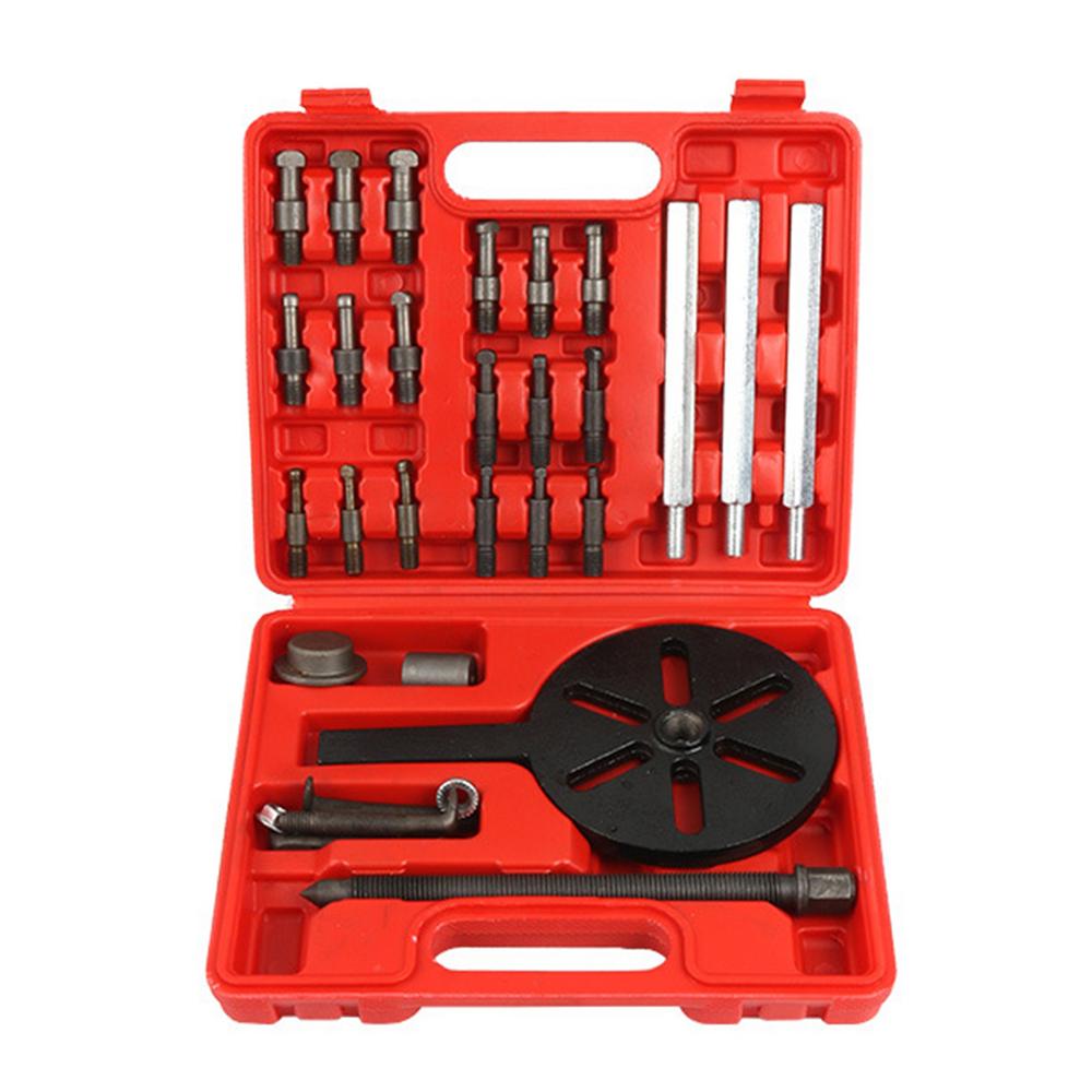 

Набор съемников подшипников для глухих отверстий. Набор переносных съемников подшипников. Многофункциональный инструмент для снятия шестерен и подшипников 21 в 1. Подходит для большего количества подшипников. красный