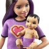 Barbie - Skipper Opiekunka (Lalka brunetka z lalką-dzieckiem) Zabawka