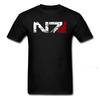 N7 Special Forces Men Printed Tshirt Summer Fashion Streetwear Casual Shortsleev Black Clothing Vintage Letter Unique Tops
