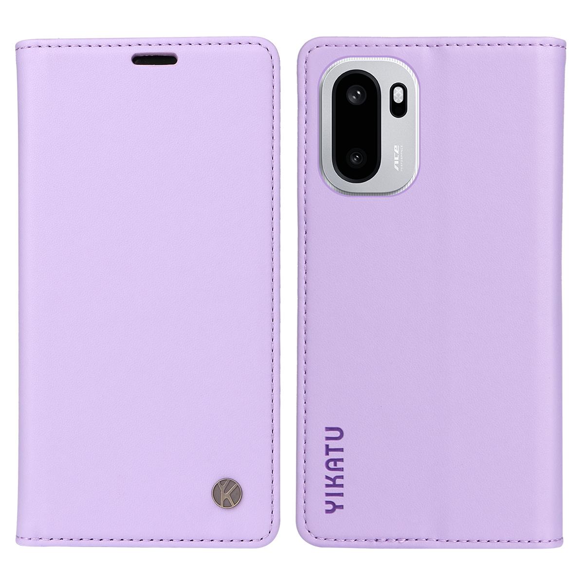 

For OnePlus 15R 5G/Ace 6T 5G/Ace 6 5G Phone Cases YIKATU Magnetic Closure PU Leather Mobile Cover