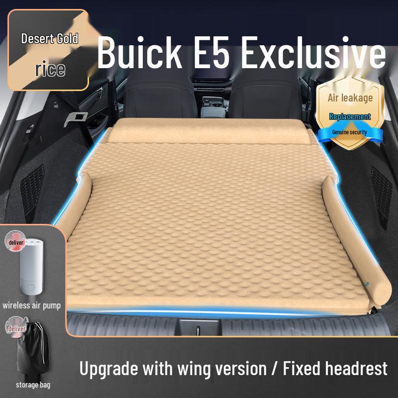 Buick E5 Inflatable Car Mattress - Trunk & Rear Seat Sleeping Essential