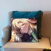 Aventurine HHonkai Star Rail HSR Cushion Cover Pillow Cover Decor Pillowcase Printed Cushion Case For Couch