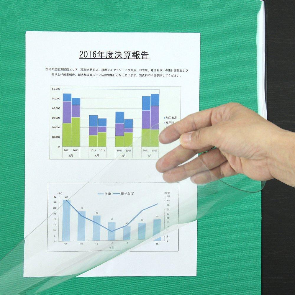 Lion Office Desk Mat 1050 x 720 mm with Green Mat No.5-PE