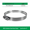 304 Stainless Steel PE Pipe Locking Accessories and Hose Clamps for Fresh Air Systems