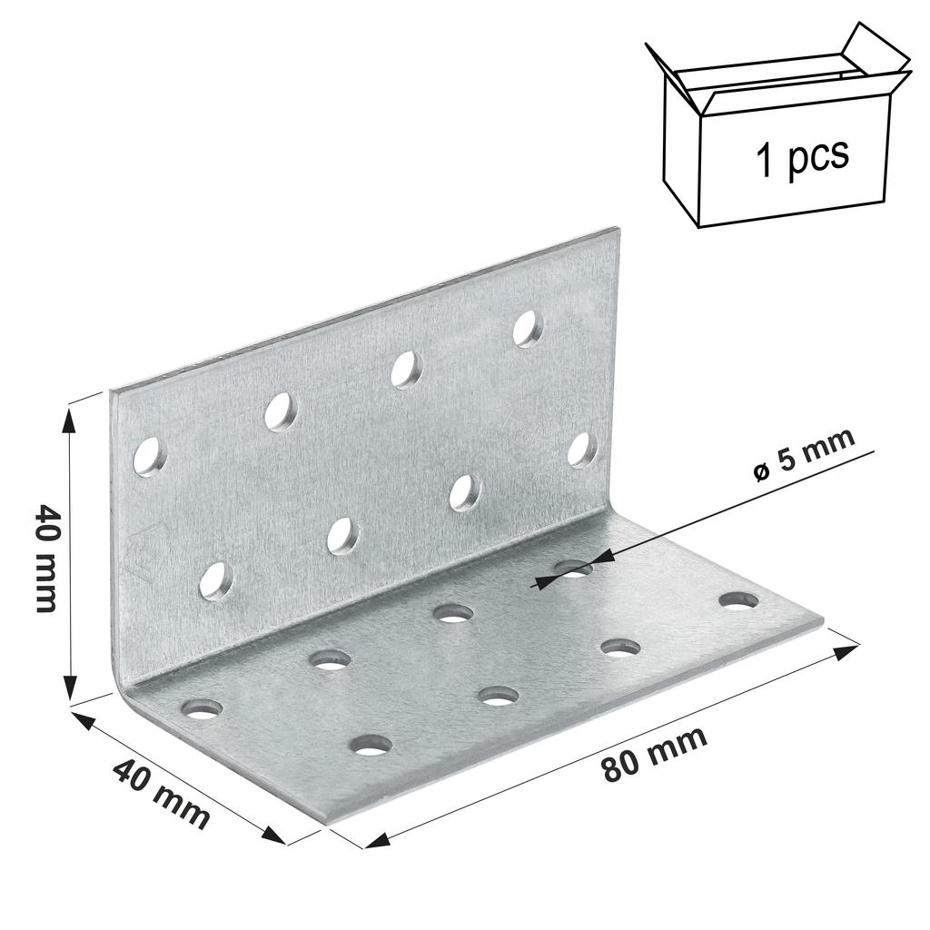 Mounting Angle KM18 40x40x80x2.0 (1)