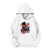 Kids Long Sleeve Pullover Hoodie with Pocket Letter Print Loose Fit Top