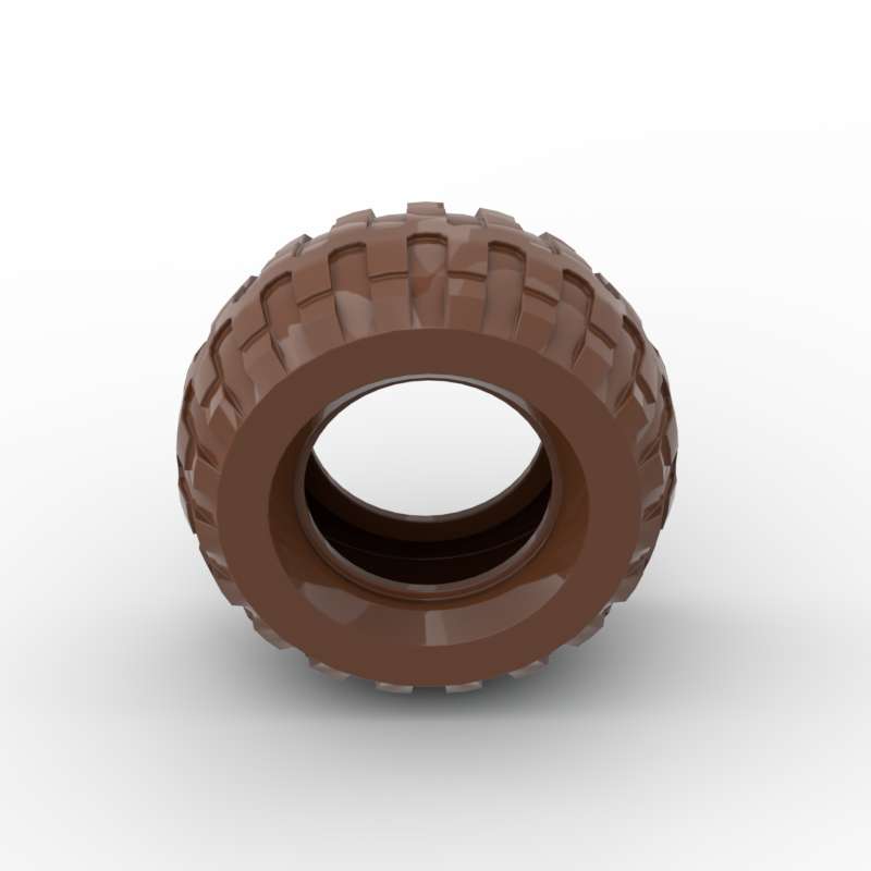 Non-Toxic Moc 1Pcs 45892 Tire 81.6X38 Balloon Building Blocks Kit High-Tech Wheel Bricks Particle Diy Toys Children Birthday Kid Gifts