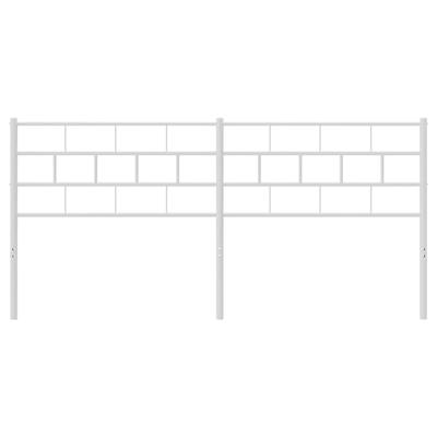 Replacement Headboard Metal White 200 Cm