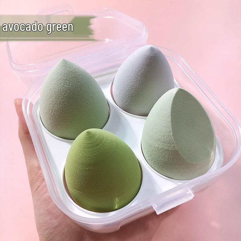 

Super Soft Non-Absorbing Makeup Sponge Puff - Wet & Dry Mini Foundation Egg