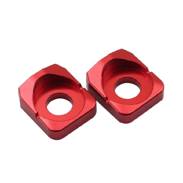 Motorcycle Chain Adjuster Electric Bike Rear Wheel Axles Hub Spacers Aluminum Alloy Construction