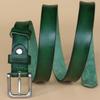 Vintage Leather Belt Genuine Leather Denim Top Layer Cowhide Women's Belt Korean Style Casual Thin Pin Buckle Belt