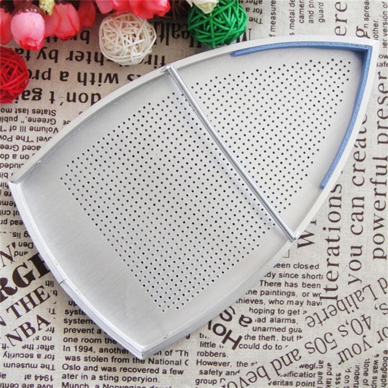 Universal Ironing Shoe Protector Heatproof Aluminum Design Fit Most Steamer Irons For Delicate Fabrics