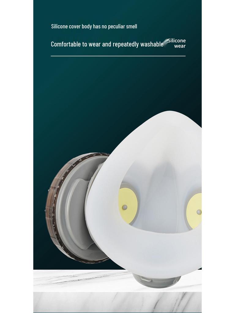 Dustproof Full Face Mask for Industrial and Painting Protection