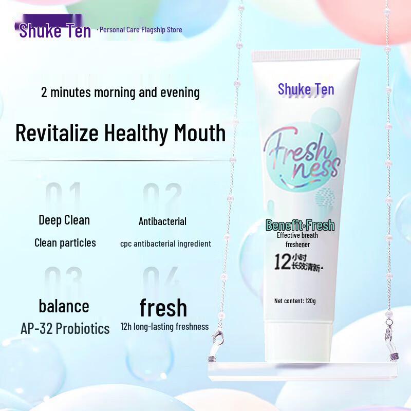 Shuke Probiotic Fresh Breath & Gum Care Toothpaste