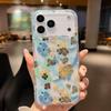 Anti-Fall Transparent Flower Case for iPhone 17 Pro