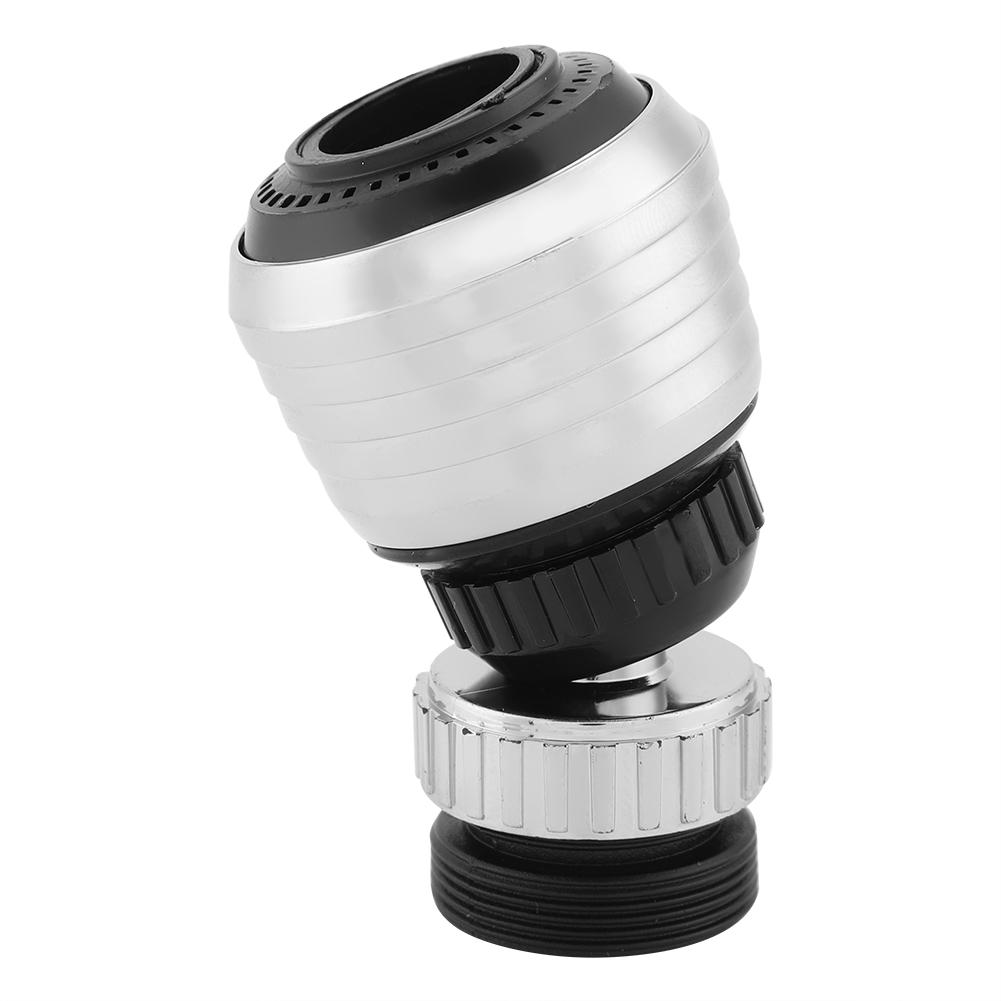 1Pc 360 Degrees  Adjustable Faucet Bubbler Filter Water Saving Faucet Aerator for Kitchen Bathroom