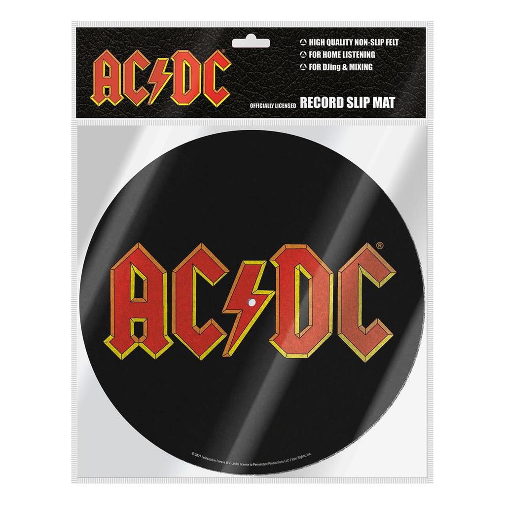 AC/DC Logo Turntable Slipmat