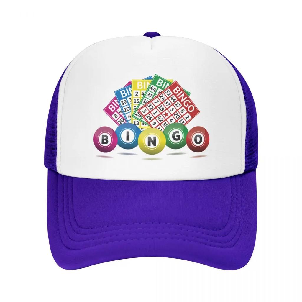 Custom Hot Game Bingo Trucker Hat Women Unisex Adjustable Unisex Baseball Cap Summer Dad Hat