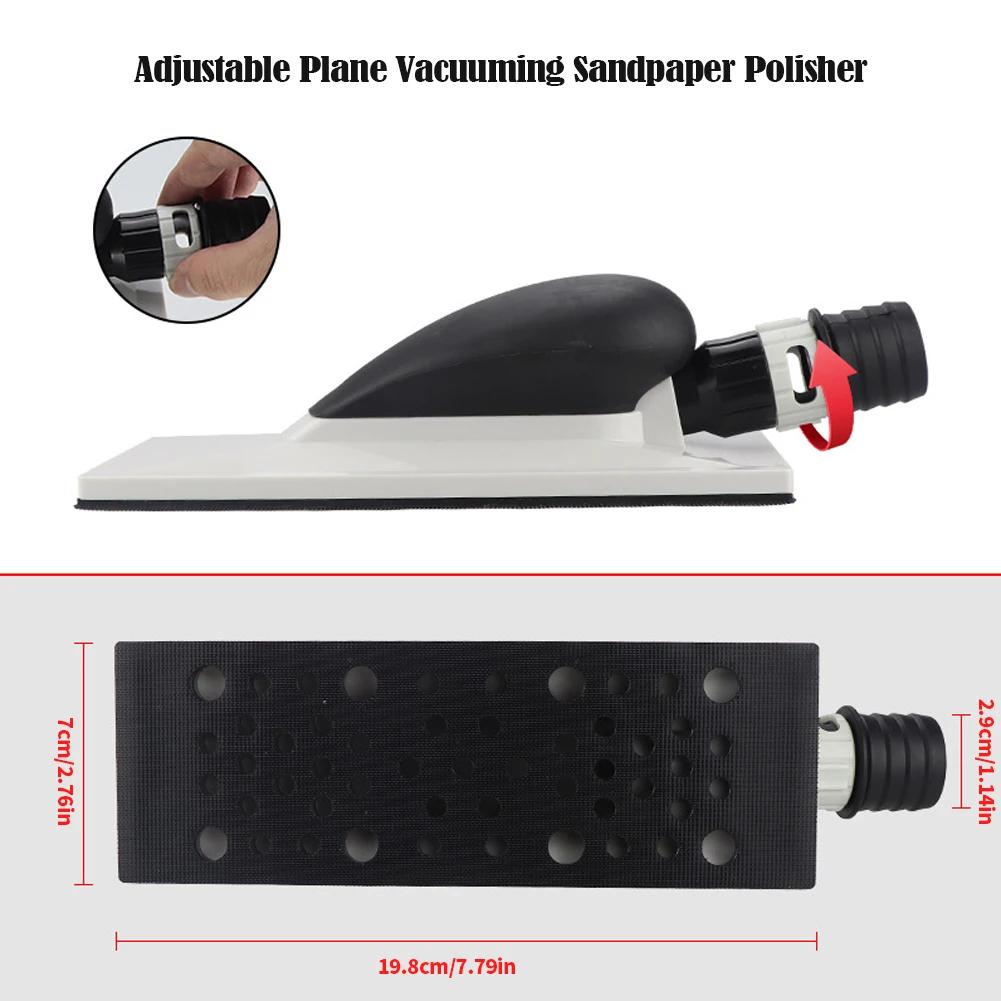 Tørrsliping Håndskyvebrett Bilsparkel Grå håndhøvel Justerbar konkav og konveks plan Håndslipeblokk Karosserireparasjonsverktøy