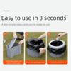 with Storage Bag Outdoor Folding Toilet Easy To Store Car Trash Can  Self-driving Tour