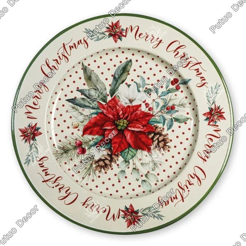 2D Flat Hanging Decorative Metal Sign Hand Painted Art