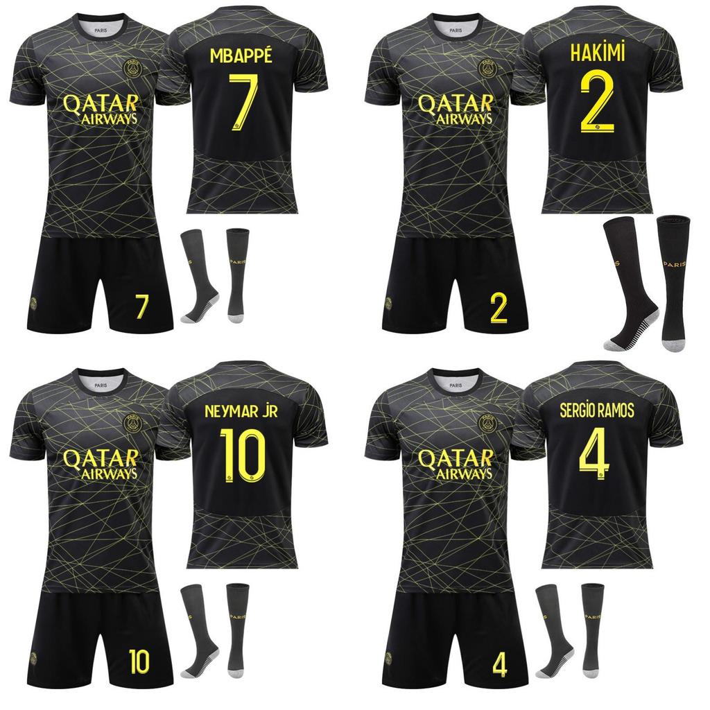 Maglia da Calcio Uomo Paris Saint-Germain Messi 30 Neymar 10 Mbappe 7