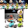 Colorful Inertial Space Exploration Engineering Car Toy For Kids Educational Playtime Fun
