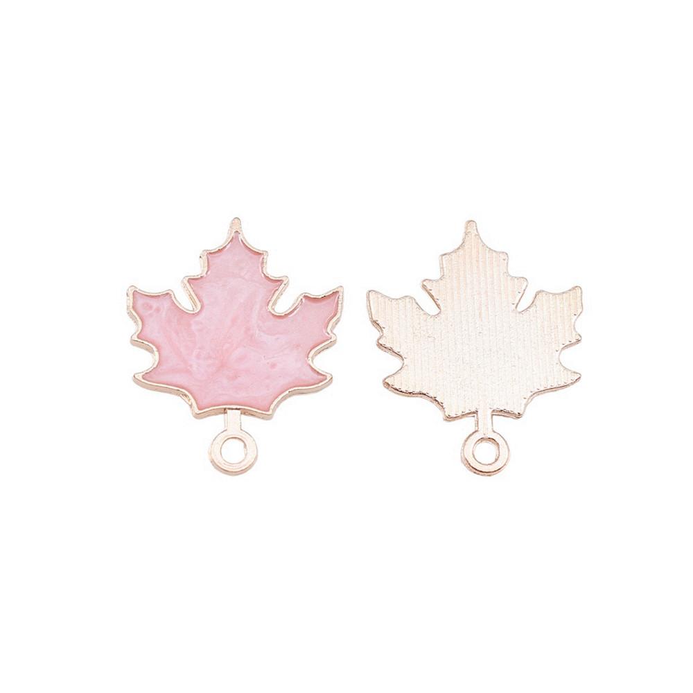 Enamel Charms Multi Color Flower Pendants For Floral Themed Jewelry