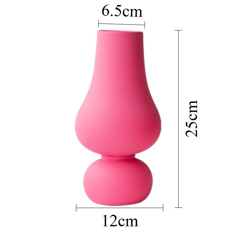 

Aesthetic Ceramic Vase Decorative Vases Elegant Flower Bottle Interior Table Accessories Luxury Room Ornaments Home Decoration